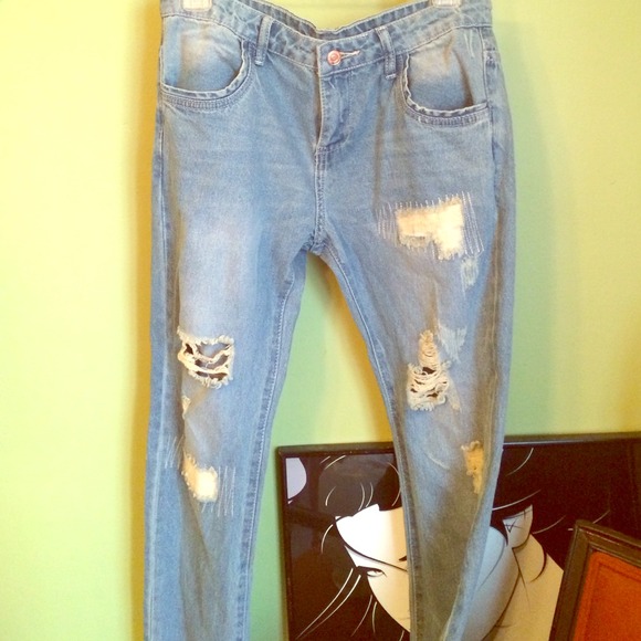 Ripped jeans