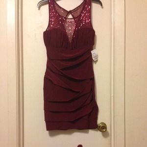 Cranberry dress