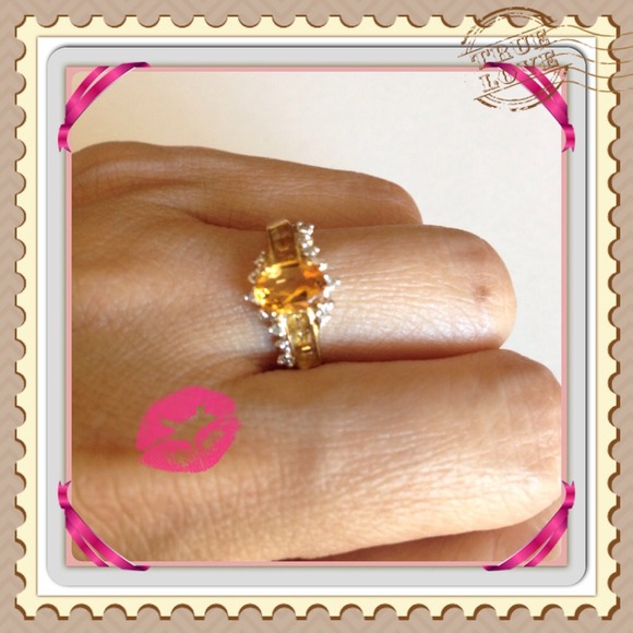 Real Gold Jewelry with Citrine
