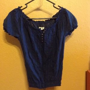 Navy Aeropostale blouse