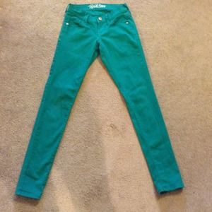 Kelley Green Old Navy Rockstar Skinny Jeans