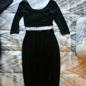 Velvet 2 piece set