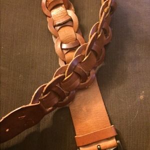 Thick leather belt!