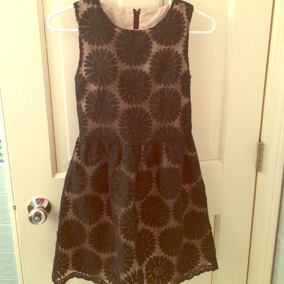 Nude illusion dress!