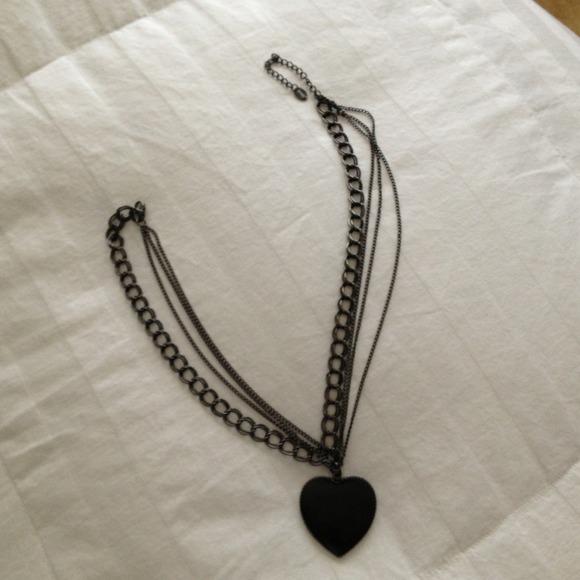Black ❤ Necklace - icing