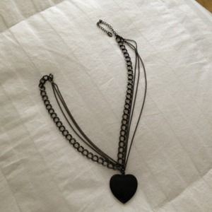Black ❤ Necklace - icing