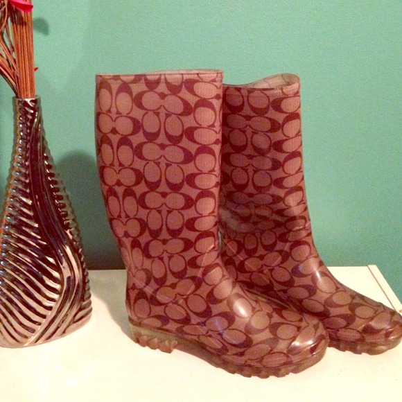 Authentic Coach Rainboots