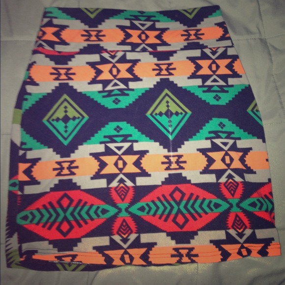 Aztec skirt