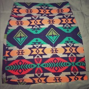 Aztec skirt
