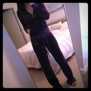 *SOLD* Purple Juicy Couture Velour Jumpsuit