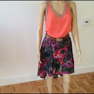 🎉🎋HOST PICK🎉🎋Style Benetton Floral Skirt