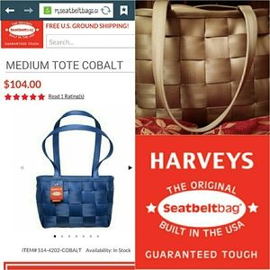 Harveys The Original Seat Belt Purse