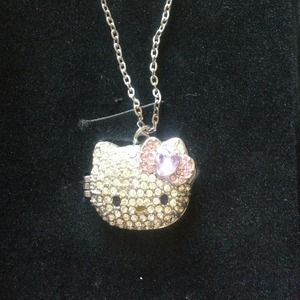 Hello kitty face locket