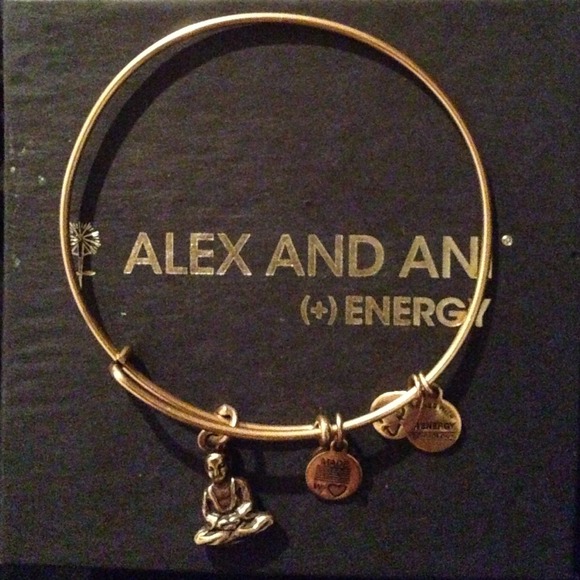 Gold Buddha Alex and ani