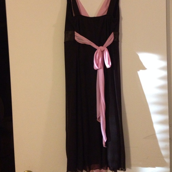 Gorgeous brown & pink dress - Picture 3 of 3