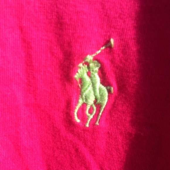 BUNDLED Ralph Lauren Polo Pink w/ green pony - Picture 4 of 4