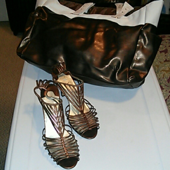 Bronze heels- 9.5M