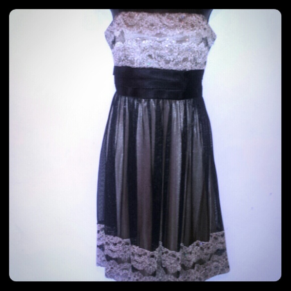 R&M RICHARDS DRESS PETITE SZ 14