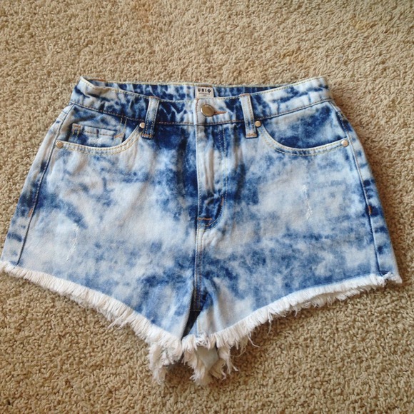 High waisted shorts
