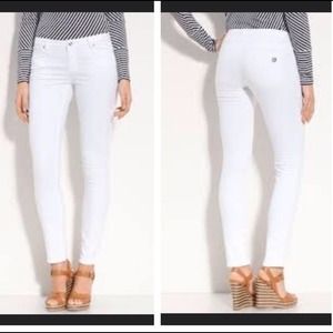 Michael Kors skinny white denim