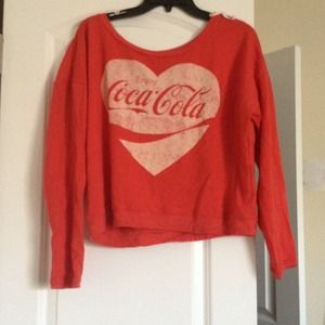 Coca Cola sweatshirt/top