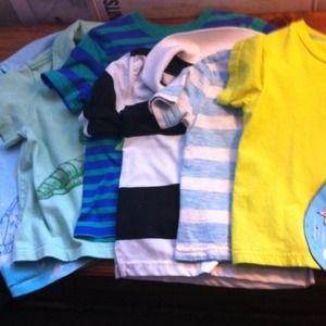 4T short sleeve shirt bundle