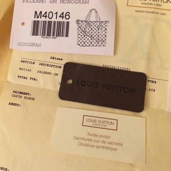 Authentic Louis Vuitton Palermo GM, NWT - Picture 3 of 4