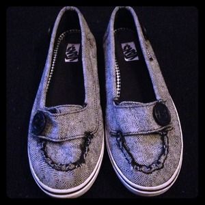 Vans herringbone sailor flats