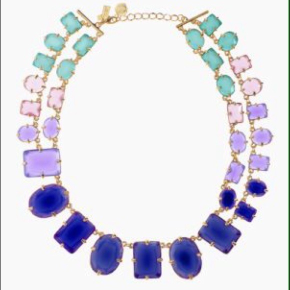 ⭐️FINAL SALE⭐️Kate Spade Confetti Bib Necklace - Picture 2 of 2