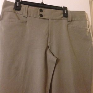 Banana Republic Wide Leg Khaki Pant
