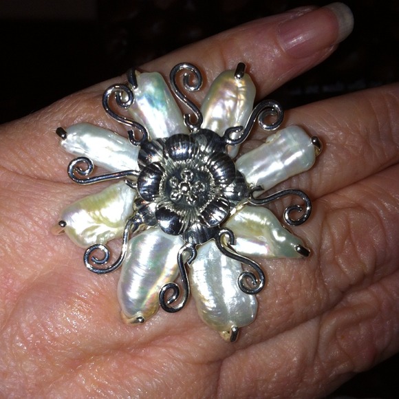 💥UNIQUE Biwa Pearl ring - Picture 1 of 1