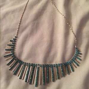 Blue Statement Necklace