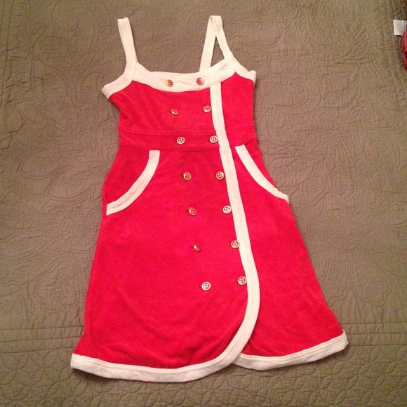 Marc Jacobs authentic dress. Coral Red. Cotton.