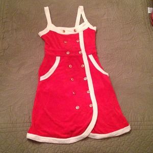 Marc Jacobs authentic dress. Coral Red. Cotton.