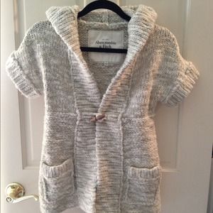 Abercrombie & Fitch Hooded Cardigan Sweater