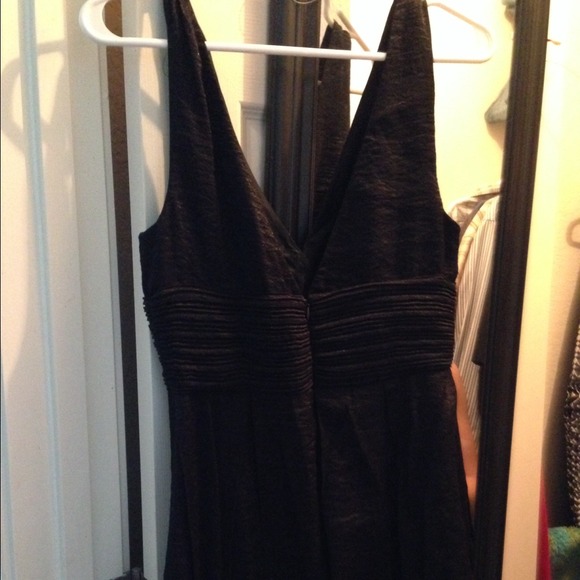 Little black dress with silver detail in middle - Picture 2 of 4