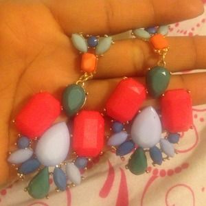 Cute pastel colored earrings New