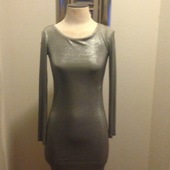 Alice + Olivia metallic dress