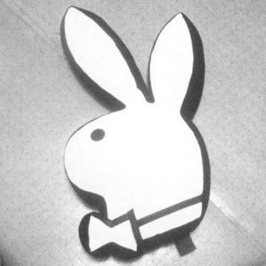 Playboy bunny pillow