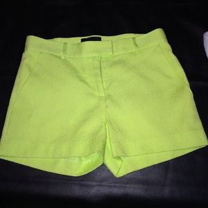 Cynthia Rowley Shorts size 2 Lime Green *NEW