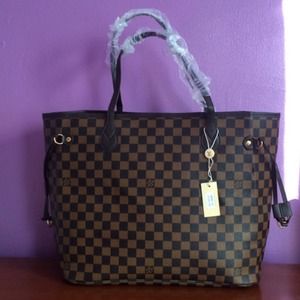 Checkered Tote