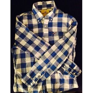 Hollister long sleeve button up