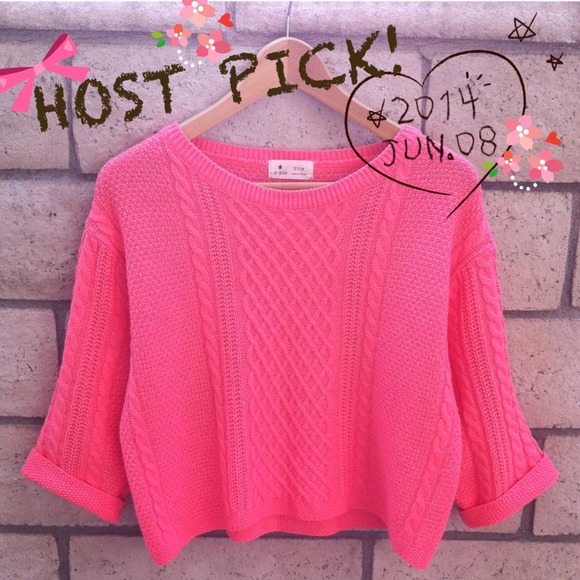 ✨💖HOST PICK💖✨Knit 1/2 sleeve sweater