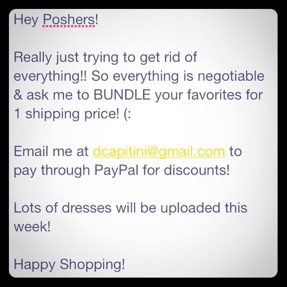 Cheap stuff all worn once or twice!