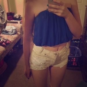 Classy royal blue tubetop