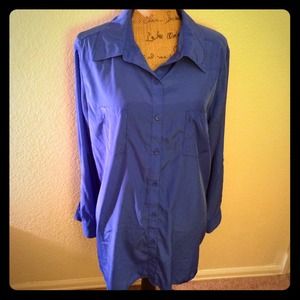 Blue dress shirt