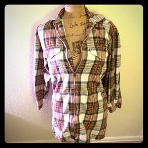 Ralph Lauren zippered flannel