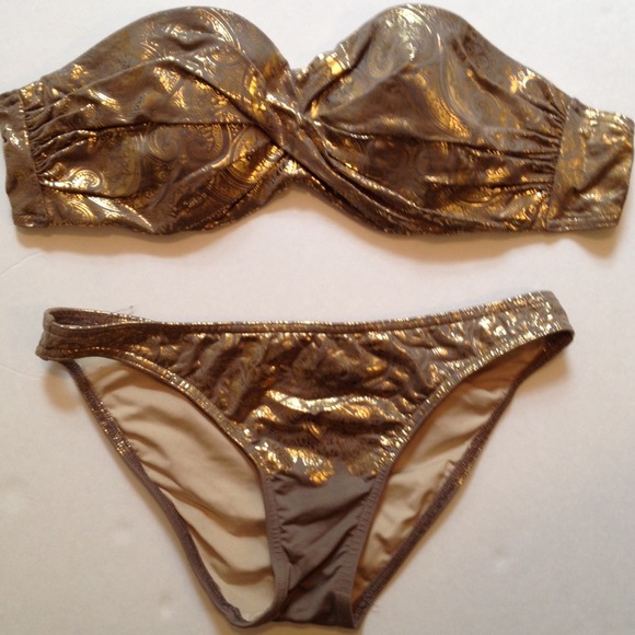 VS Gold Paisley Bikini