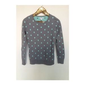 Polka dot sweater