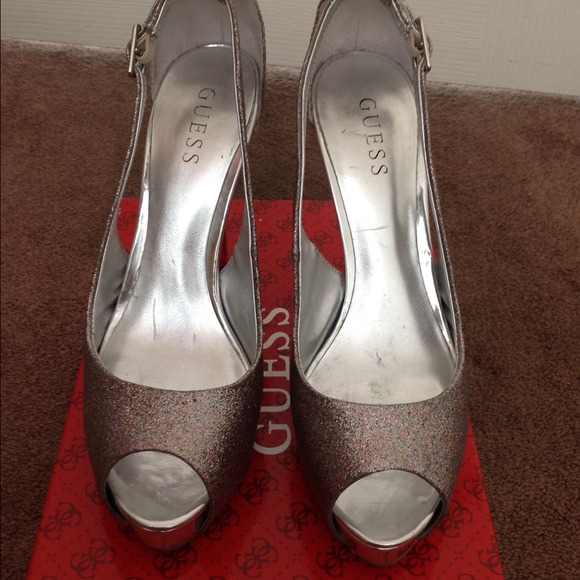 Guess Open Toe Heels - Picture 2 of 3